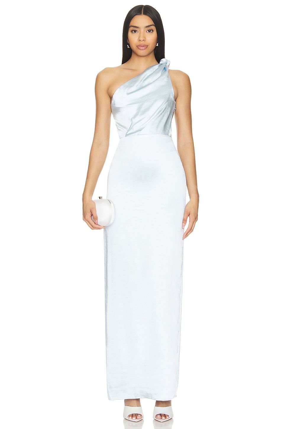 Lovers And Friends Bella Gown In Baby Blue Size Xsmall $258